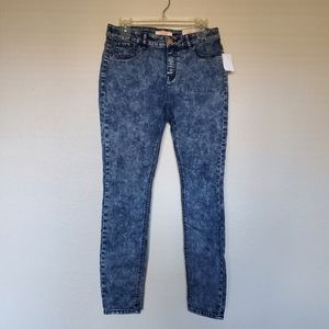 Refuge, Acid Wash Jeggings, Size 12